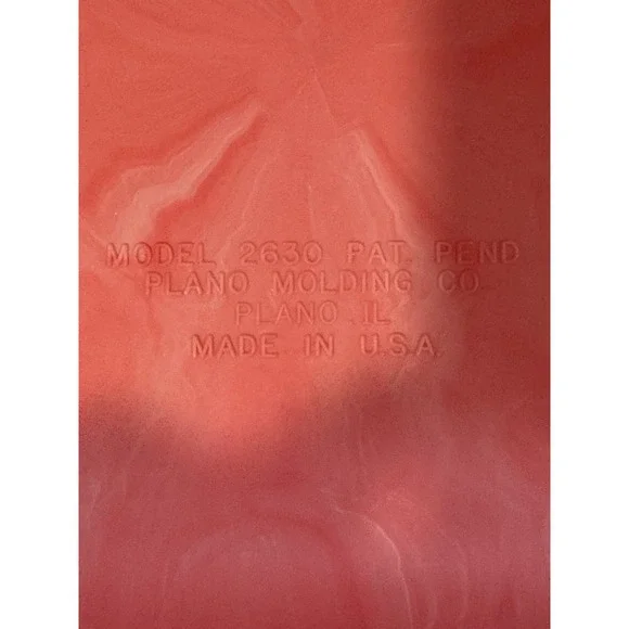 Vintage Caboodles Large Makeup Case 3 Tier Mirror Pink Model 2630 Made USA - Picture 6 of 8